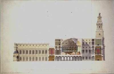 Proposed Design - House of Lords and Grand Court by Walter L.B. Granville